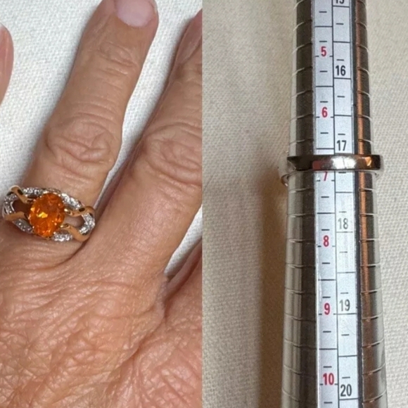 Victoria Wieck Authentic Citrine Ring - Picture 3 of 3